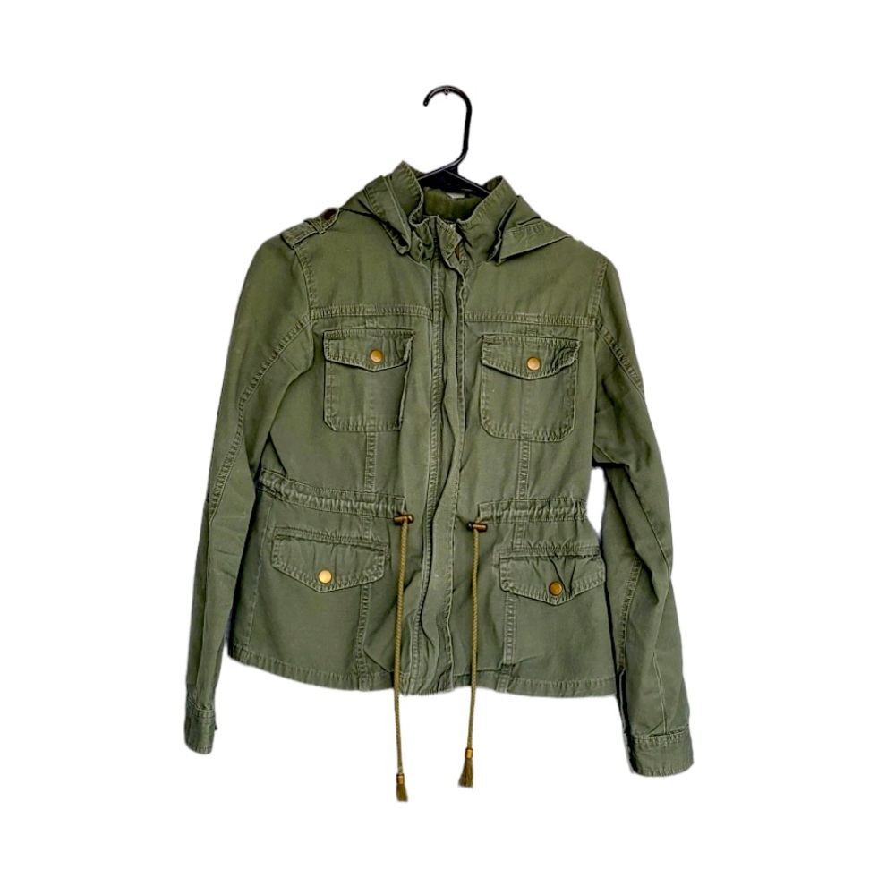 Finesse Cargo Drawstring Utility Jacket
